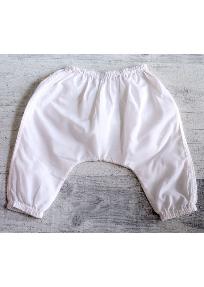 Unisex Organic Checks Print Angarakha Top & White Pants