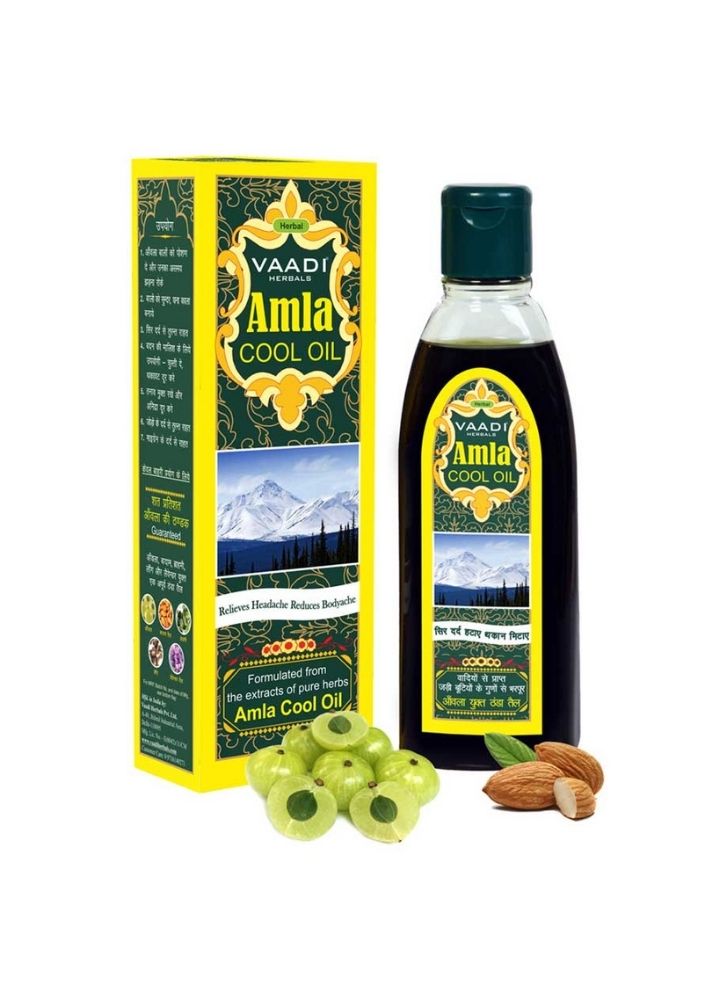 Product image of Vaadi Organics Organic Brahmi Amla Cool Oil, curated by Only Ethikal