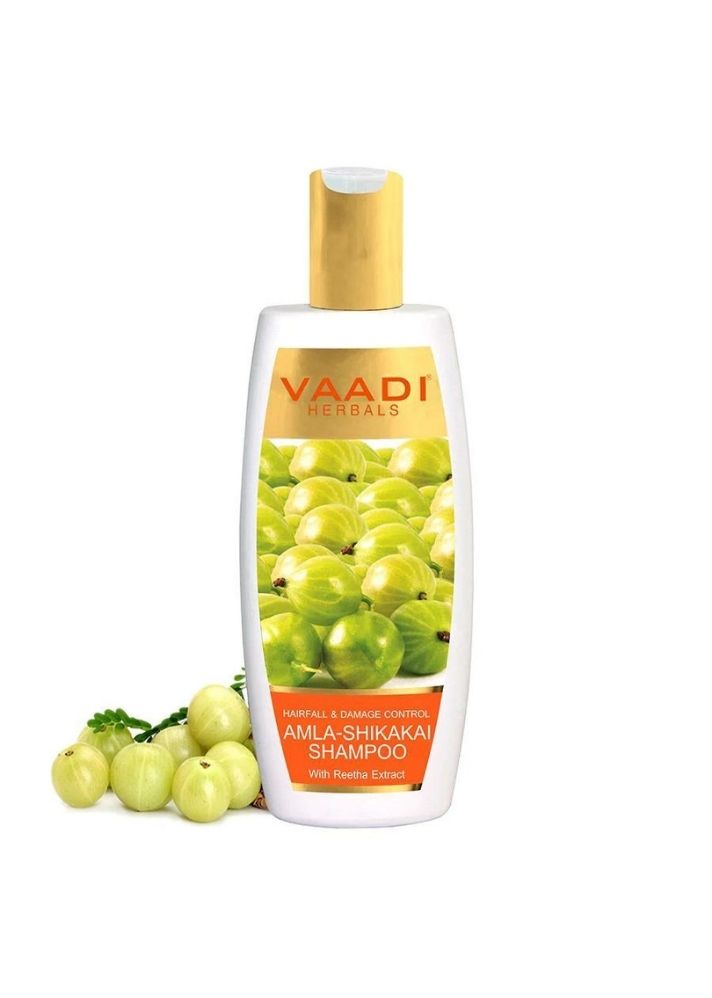 Product image of Vaadi Organics Hairfall & Damage Control Organic Shampoo (Indian Gooseberry Extract), curated by Only Ethikal