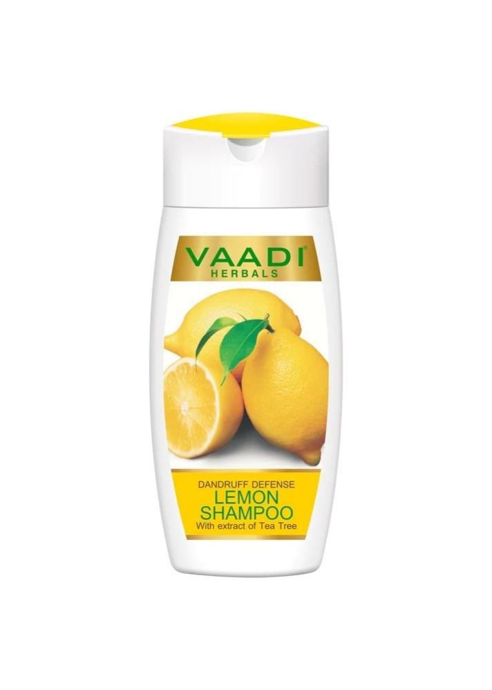 Product image of Vaadi Organics Dandruff Defense Organic Lemon Shampoo with Tea Tree Extract , curated by Only Ethikal