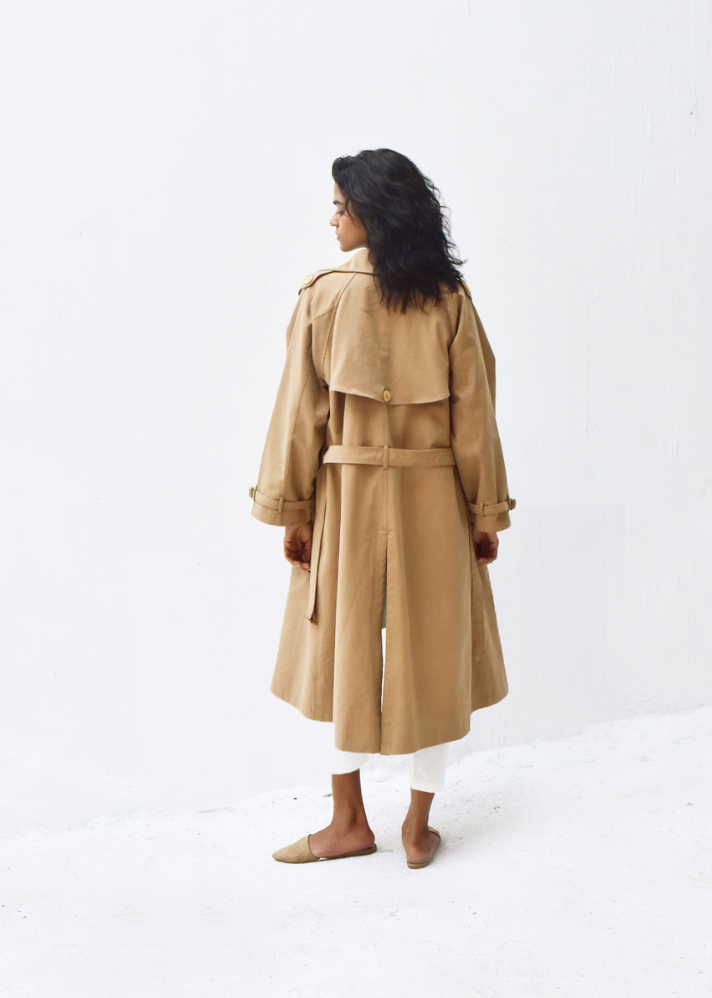 Fawn Trench Coat