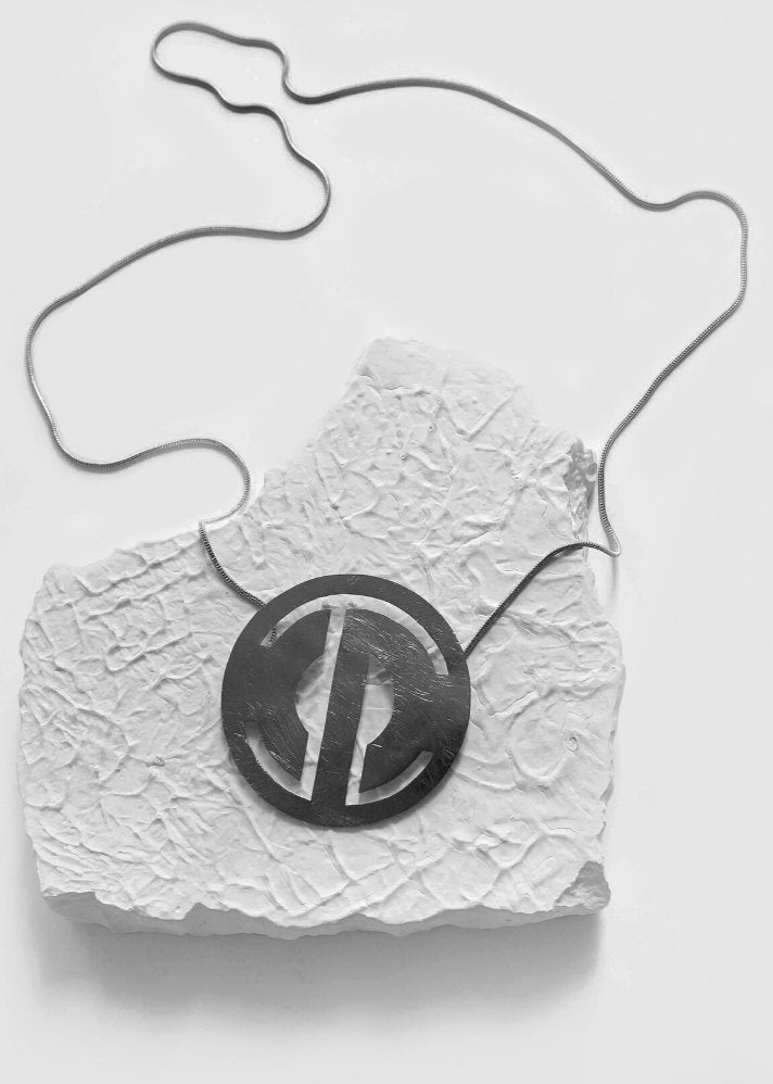 Erasoaldi Silver plated pendant curated by onlyethikal
