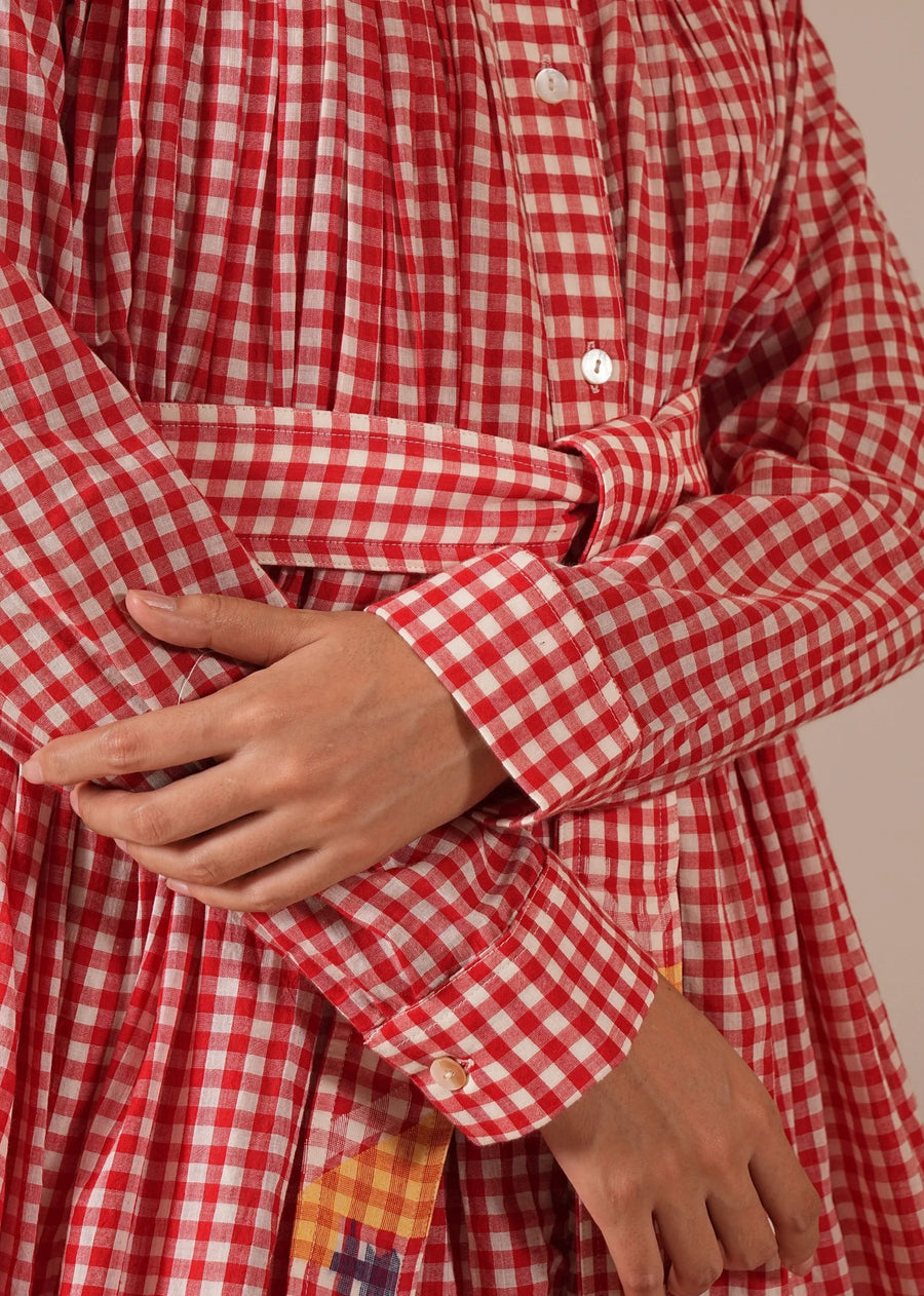 Cherry Blossom Cotton Dress