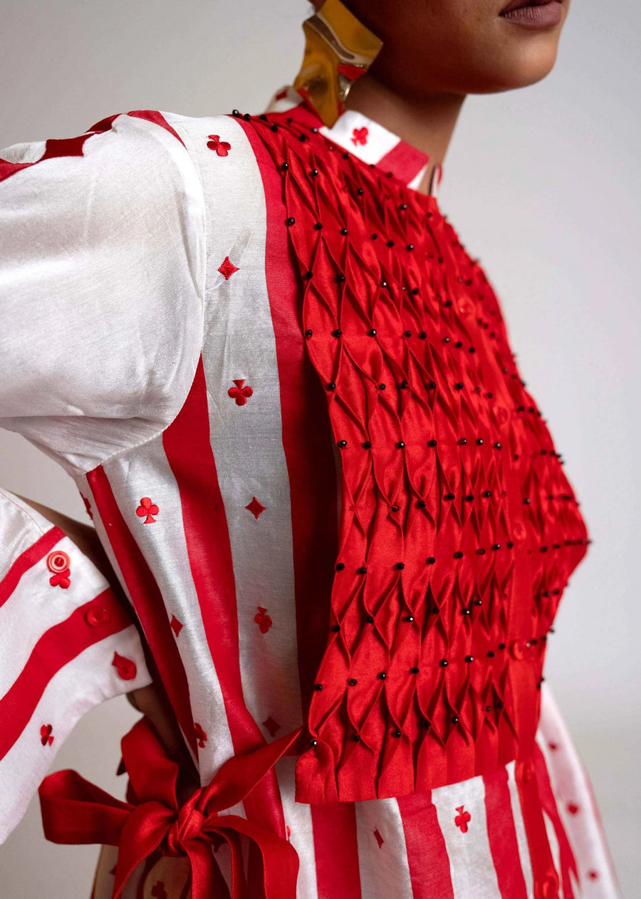 Red, White Casino Set