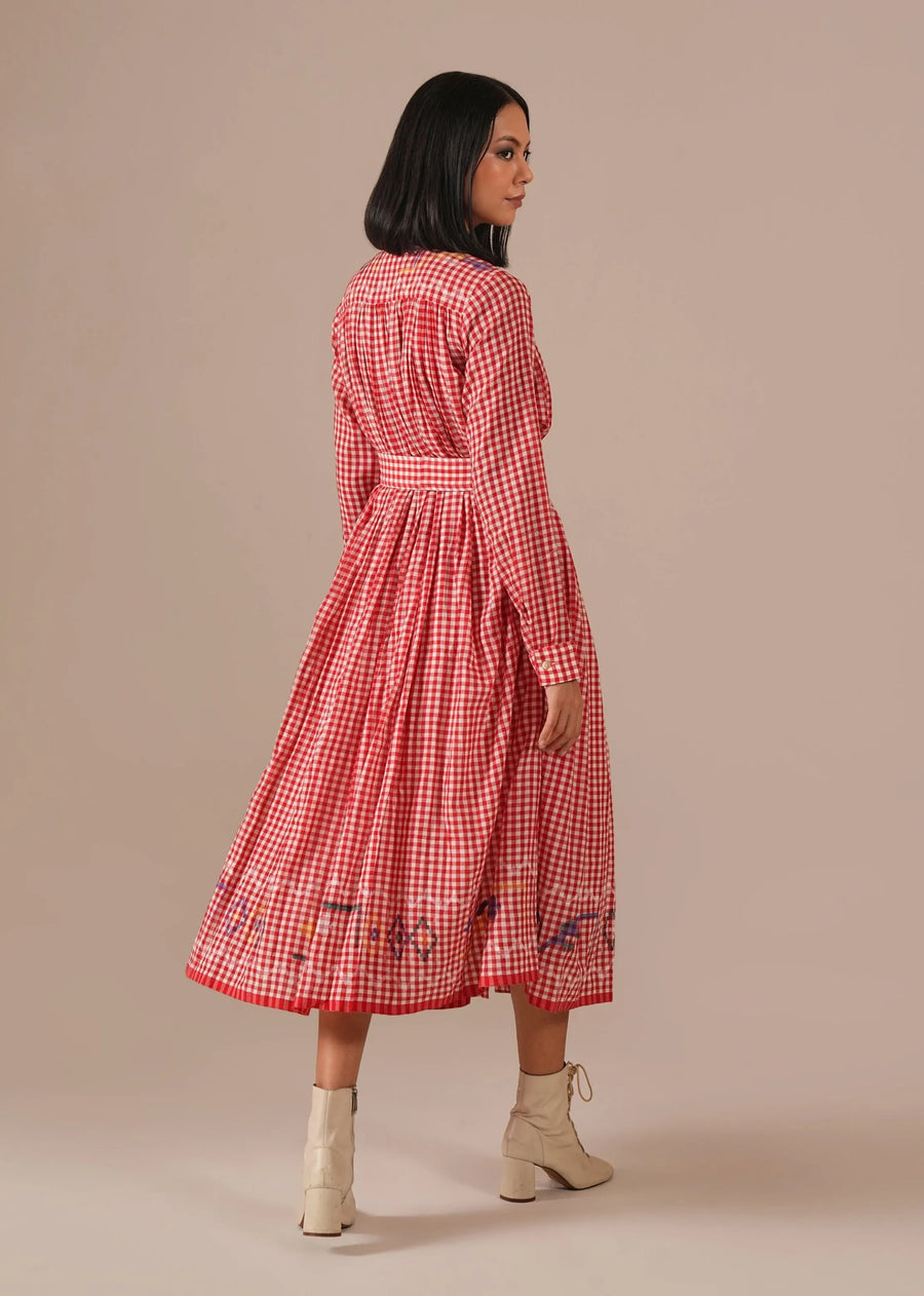 Cherry Blossom Cotton Dress