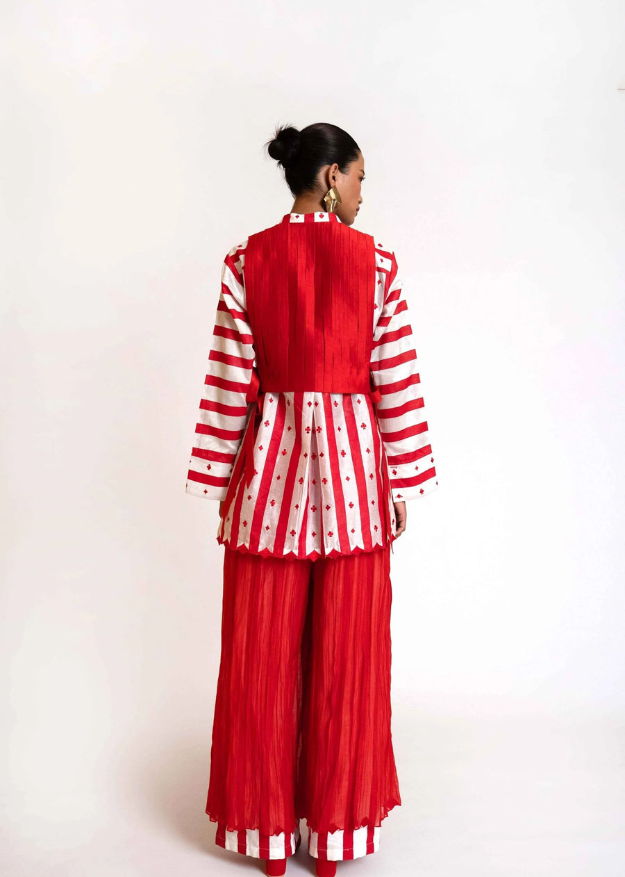 Red, White Casino Set