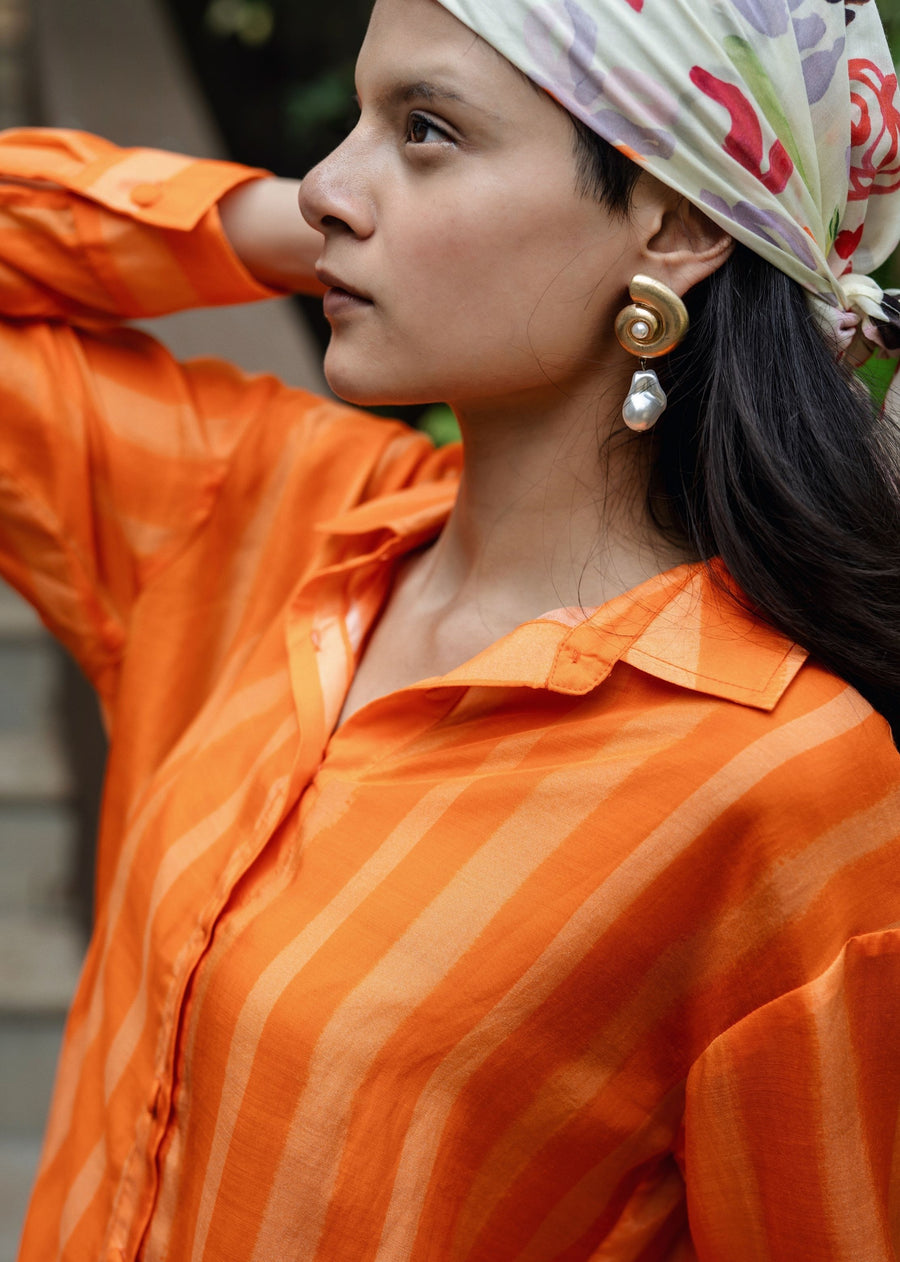 Orange Maira Co-ord Set- RA/SS/28