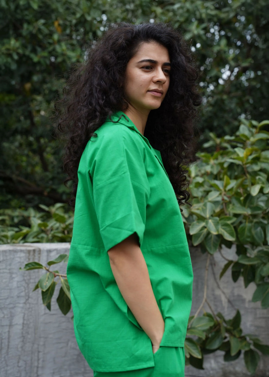 Capsule Edit Ekin Shirt & Hera Cotton Co-Ord Set (2 PCS)