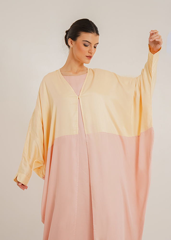 Carla Dual Rose Abaya