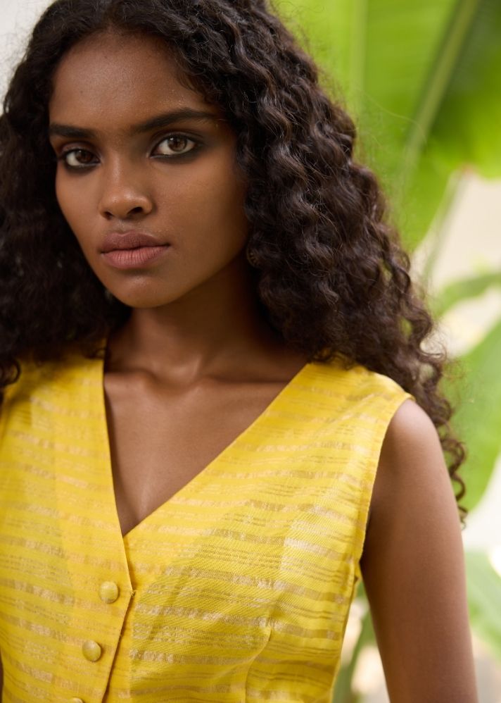 Yellow Sabya Top-Ra/Fe/26