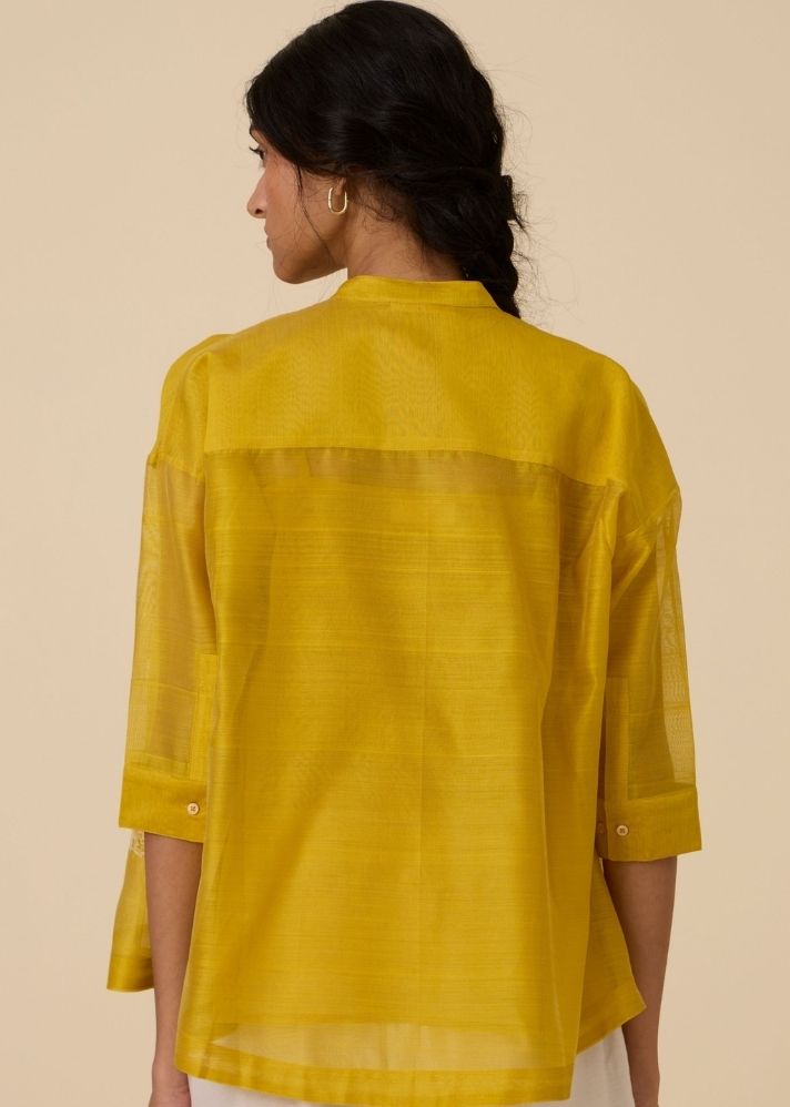 Sabeen Handwoven Embroidered Top