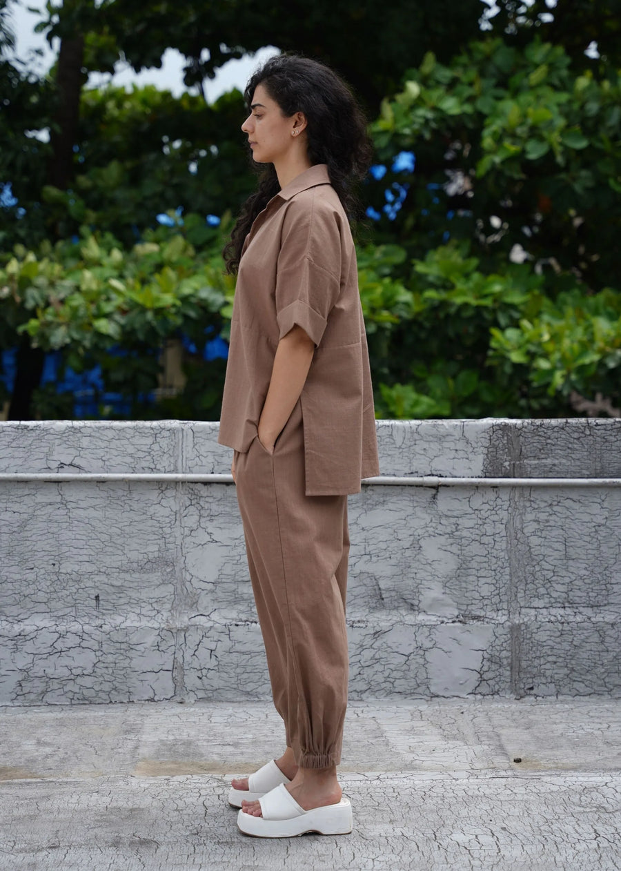 Capsule Edit Ekin Shirt & Hera Cotton Co-Ord Set (2 PCS)