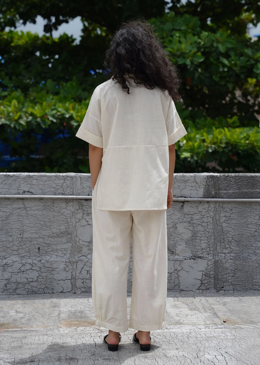 Capsule Edit Ekin Shirt & Hera Cotton Co-Ord Set (2 PCS)