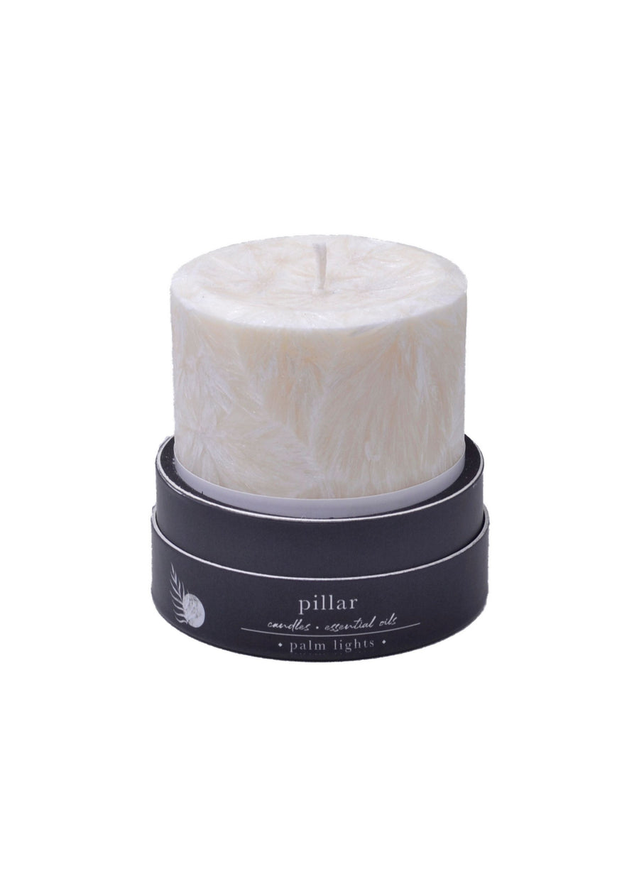 Pint Of Mint Pillar Candle