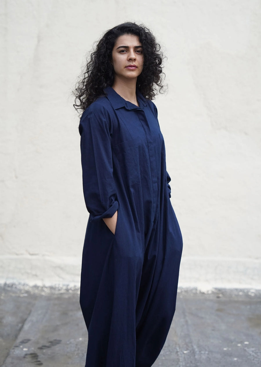 Capsule Edit Collar Sleeve Suga Jumpsuit