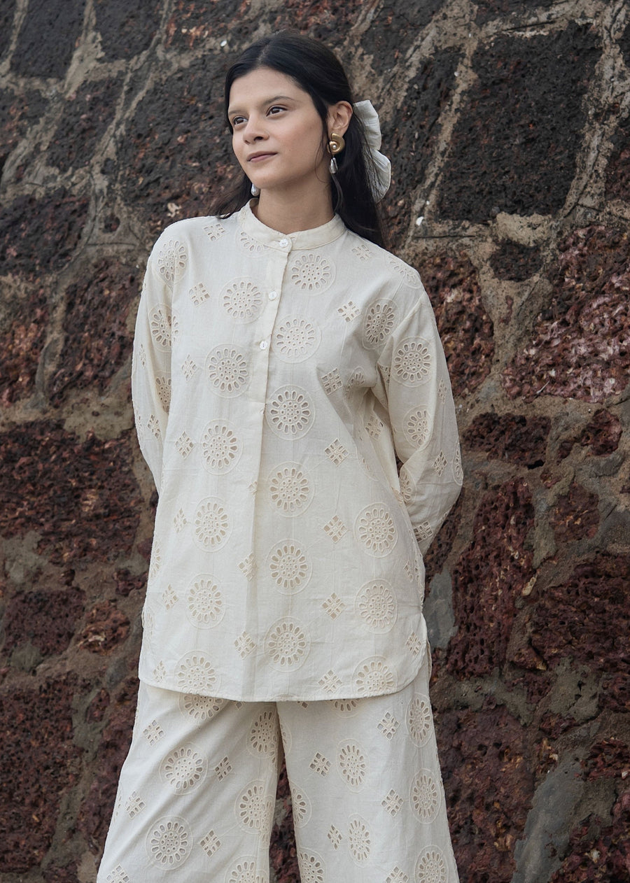 Tori Embroidered Kurta- RA/SS/33