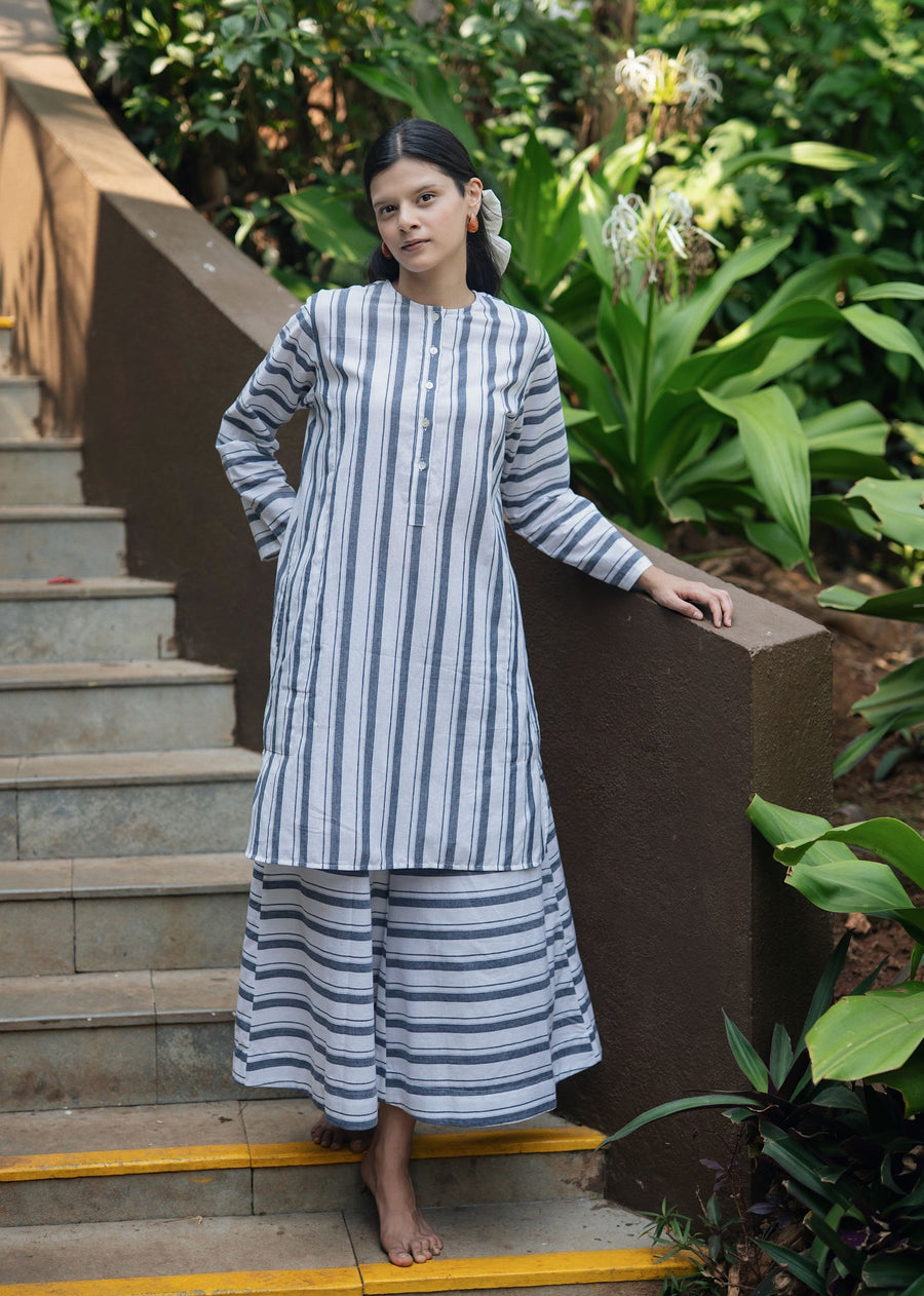 Madras Stripes Maria Co-Ord Set- RA/SS/34