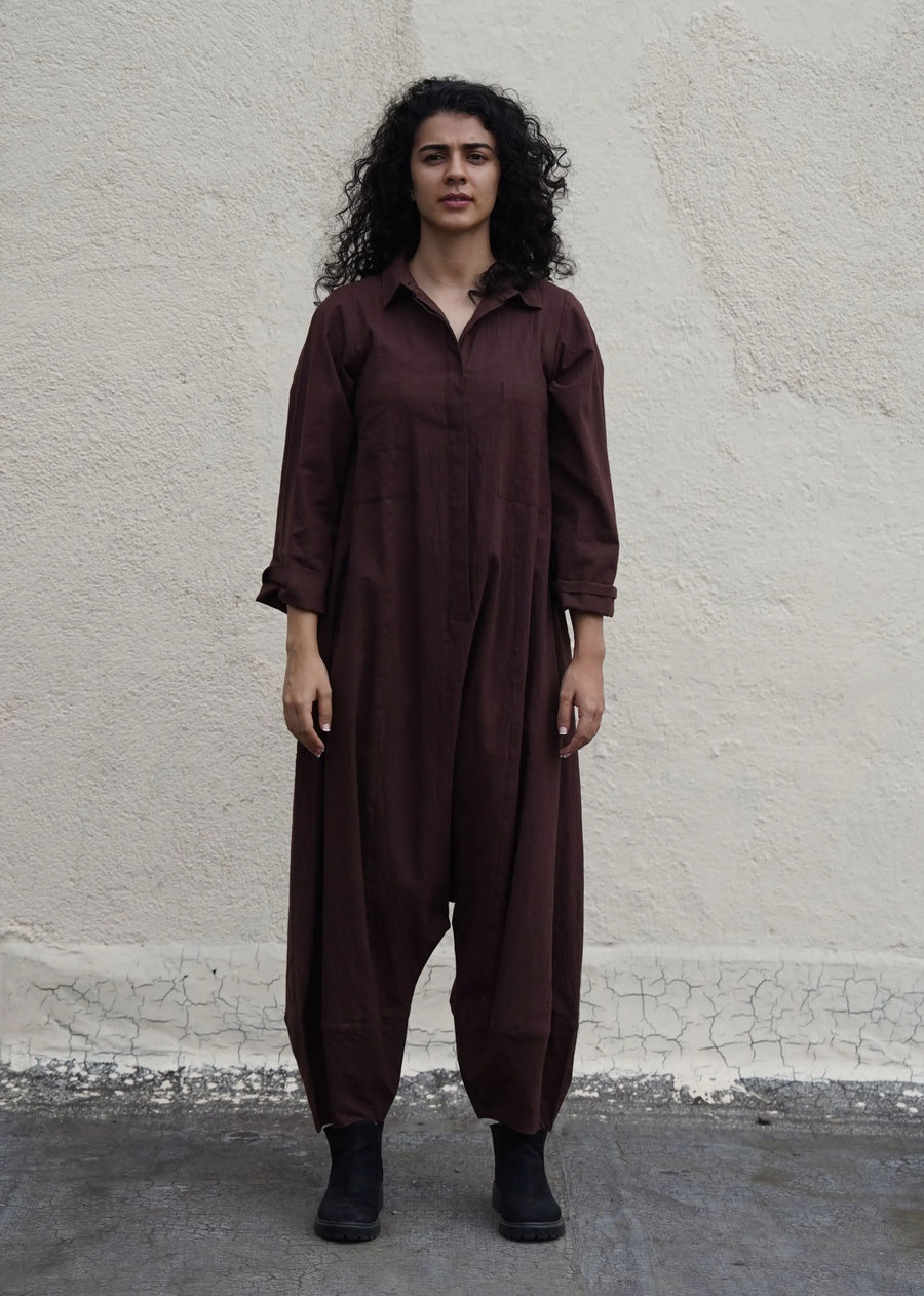 Capsule Edit Collar Sleeve Suga Jumpsuit