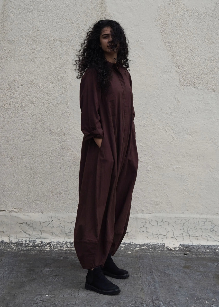 Capsule Edit Collar Sleeve Suga Jumpsuit