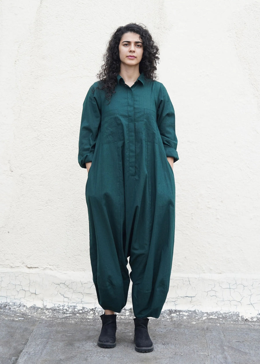 Capsule Edit Collar Sleeve Suga Jumpsuit