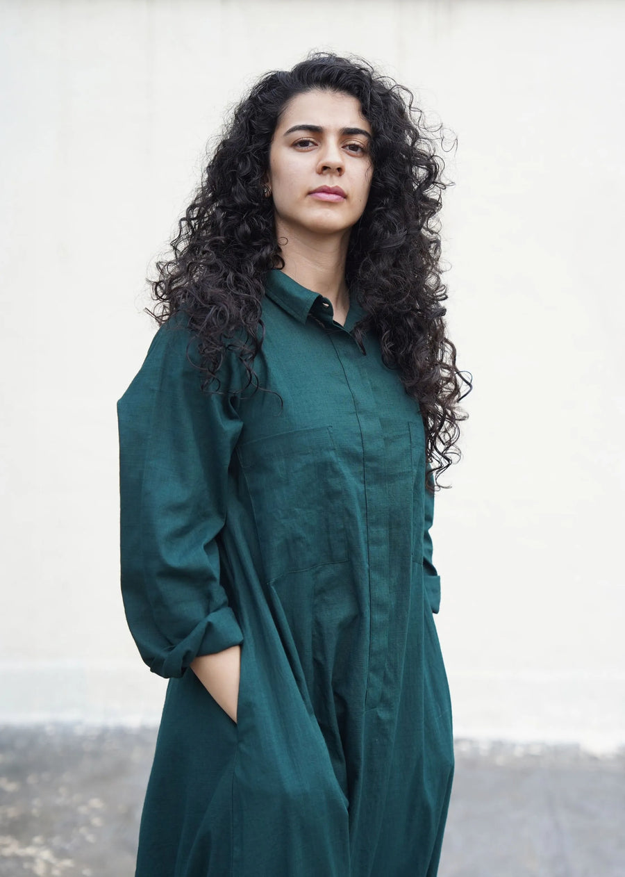 Capsule Edit Collar Sleeve Suga Jumpsuit