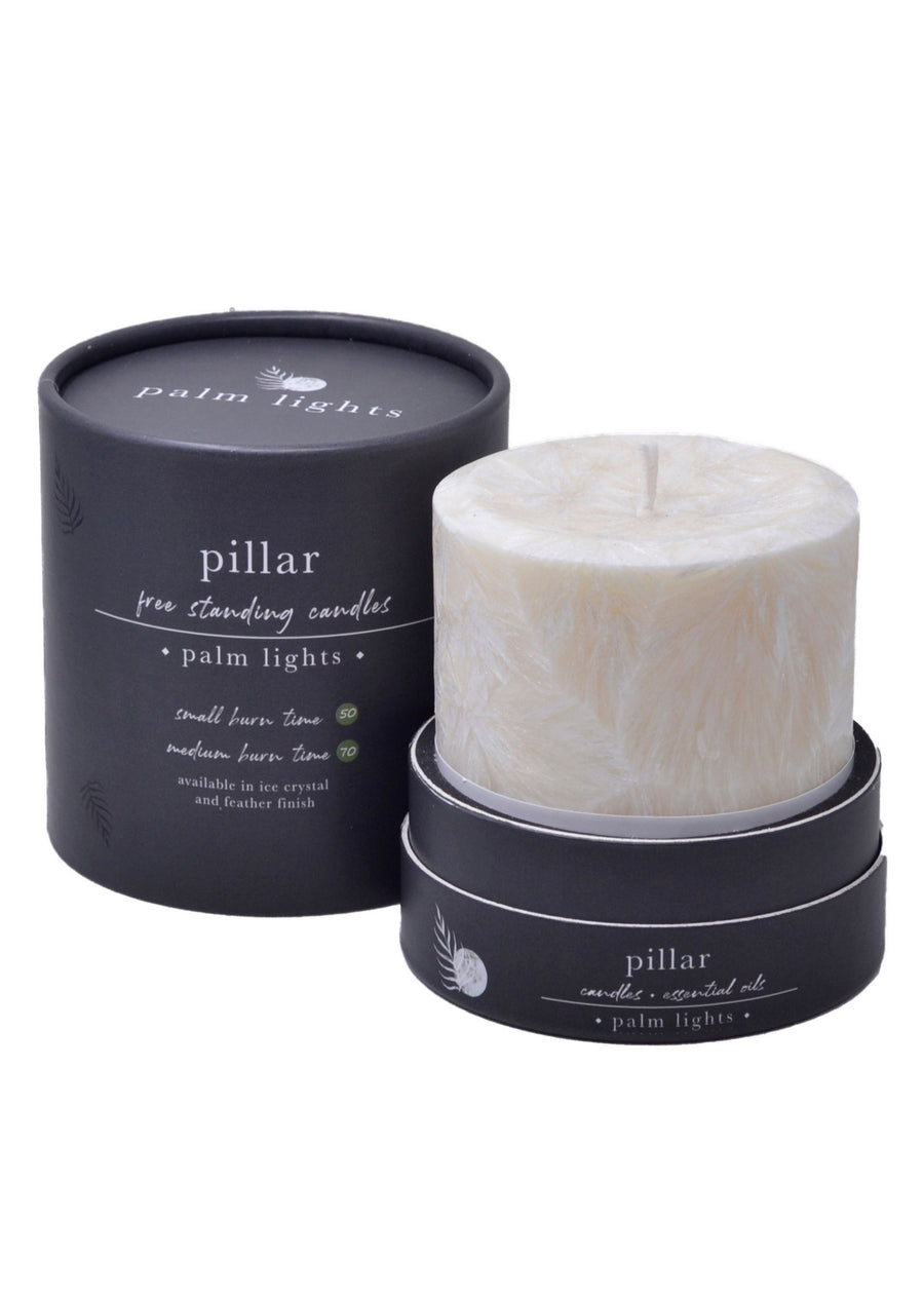 Pint Of Mint Pillar Candle