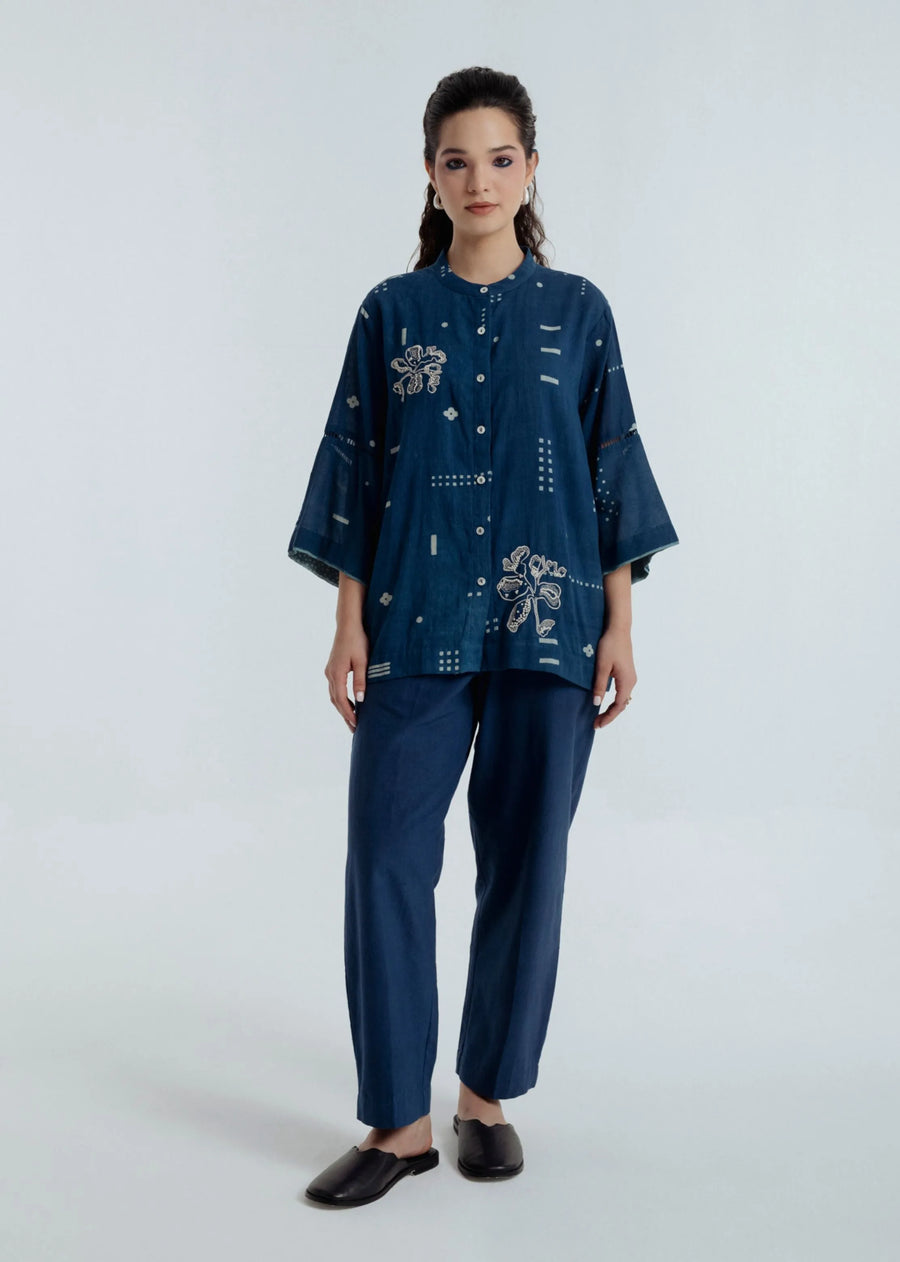 Indigo Shadow Shirt