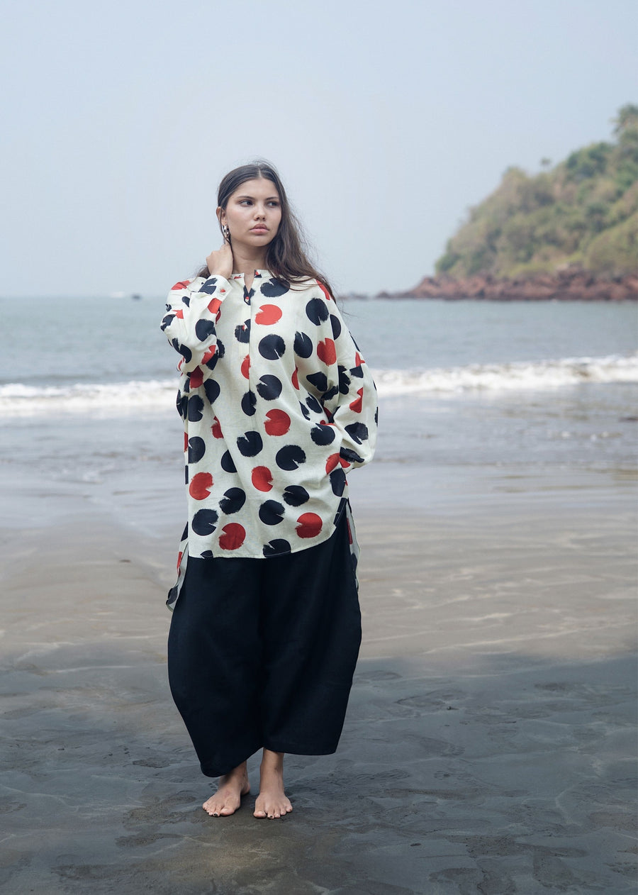 Salvia Polka Co-ord Set- RA/SS/37