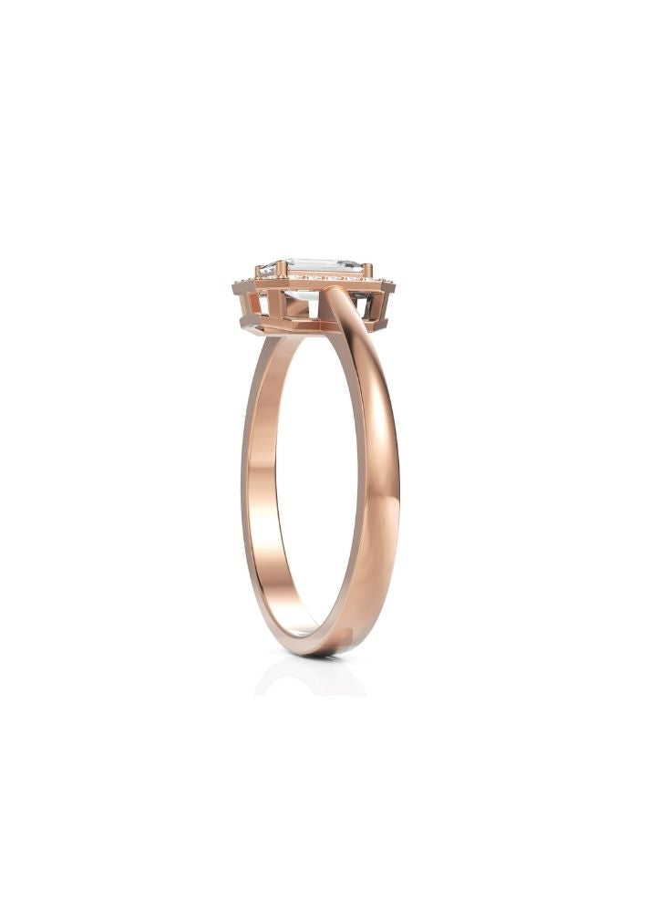 Product image of Yellow Gold, White Gold, Rose Gold 18K gold set with Etically Lab Grown Diamonds Eternal Ring, curated by Only Ethikal