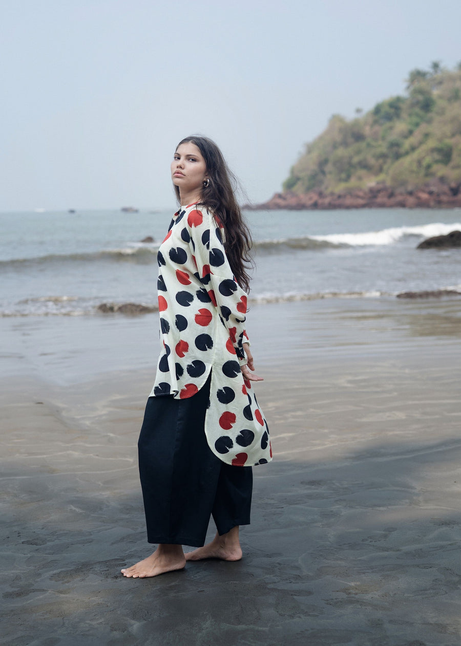 Salvia Polka Co-ord Set- RA/SS/37