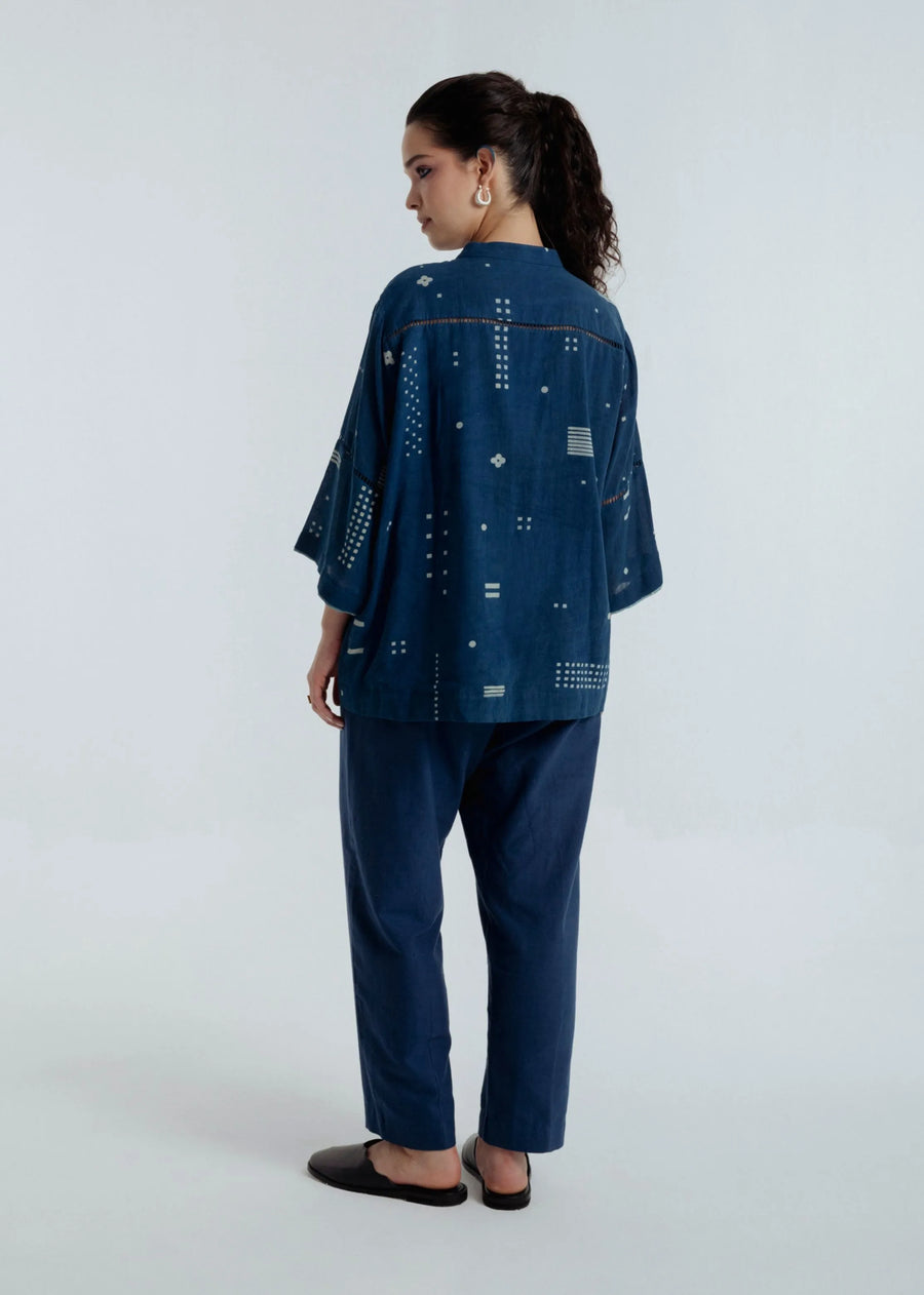 Indigo Shadow Shirt