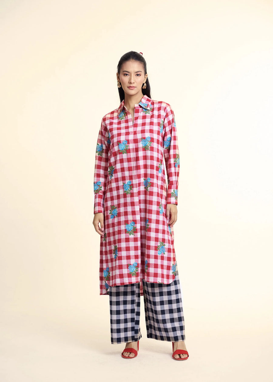 Red Basil Co-Ord Set