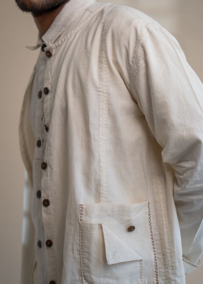 Dawning Unisex Button Down Overlay