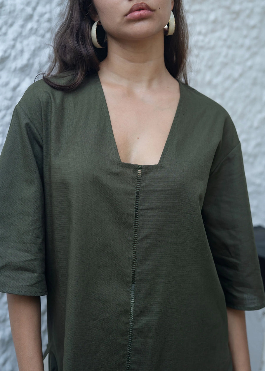 Green Masu Co-ord Set- RA/SS/41