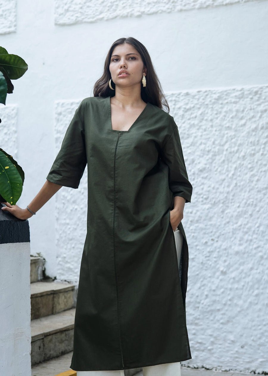 Green Masu Co-ord Set- RA/SS/41