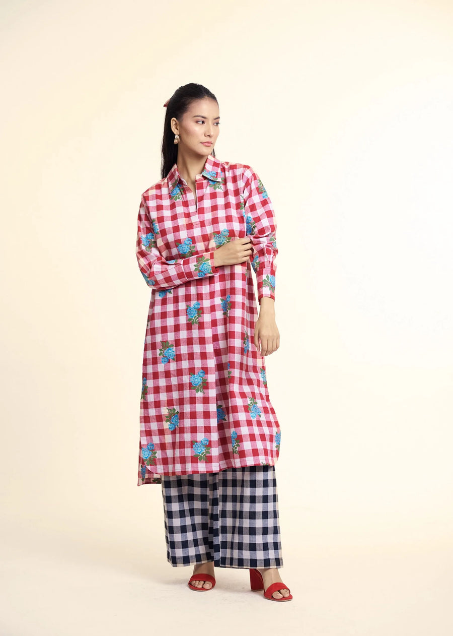 Red Basil Co-Ord Set