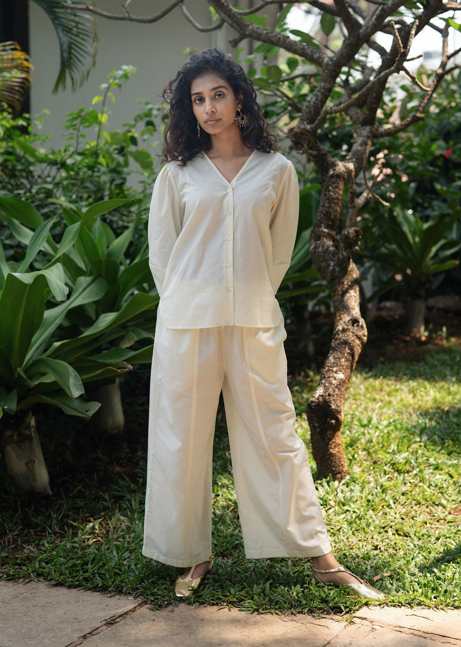 Off- White Missu Co-ord Set- RA/SS/50