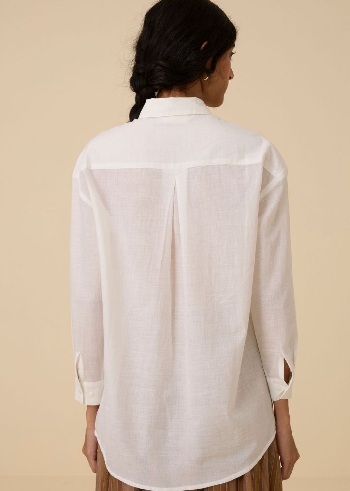 Joyce Embroidered Handwoven Shirt