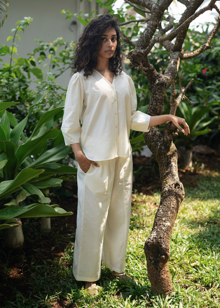 Off- White Missu Co-ord Set- RA/SS/50