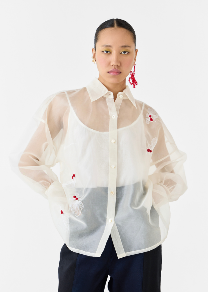 Koi Organza Shirt