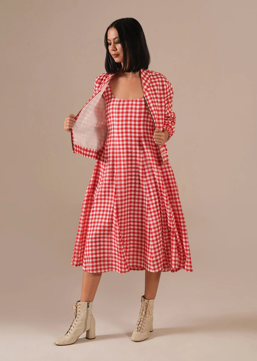 Cherry Luster Co-Ord Set
