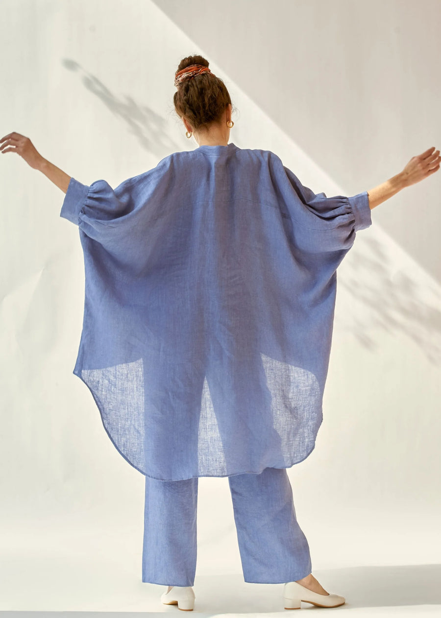 Oh Dear Co-Ord Set- Santorini Blue
