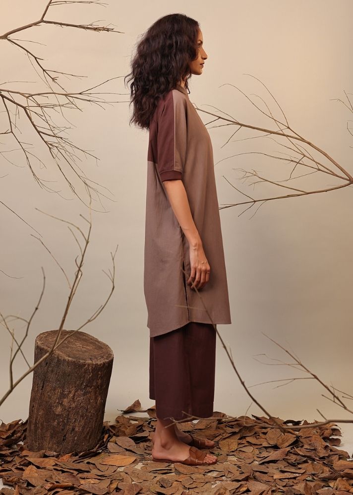 Roots Shirt Tunic Set (2 PCS)