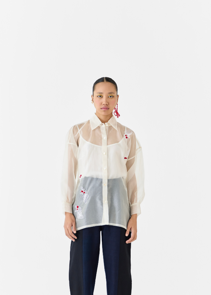 Koi Organza Shirt