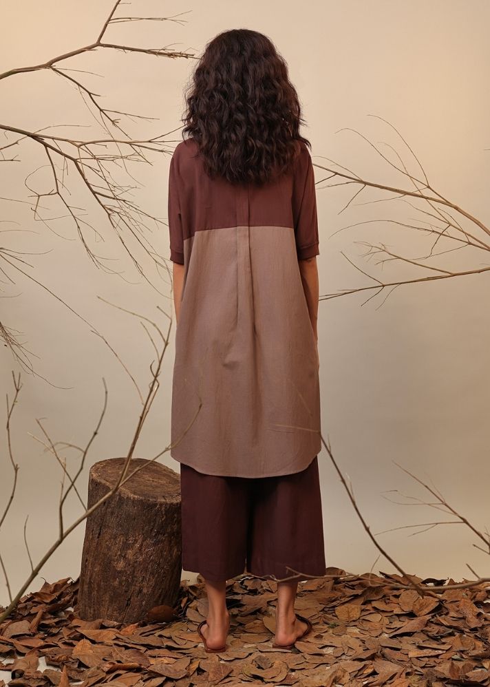 Roots Shirt Tunic Set (2 PCS)