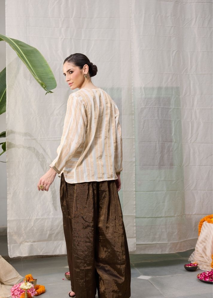 White Kaveri Top-Ra/Fe/47