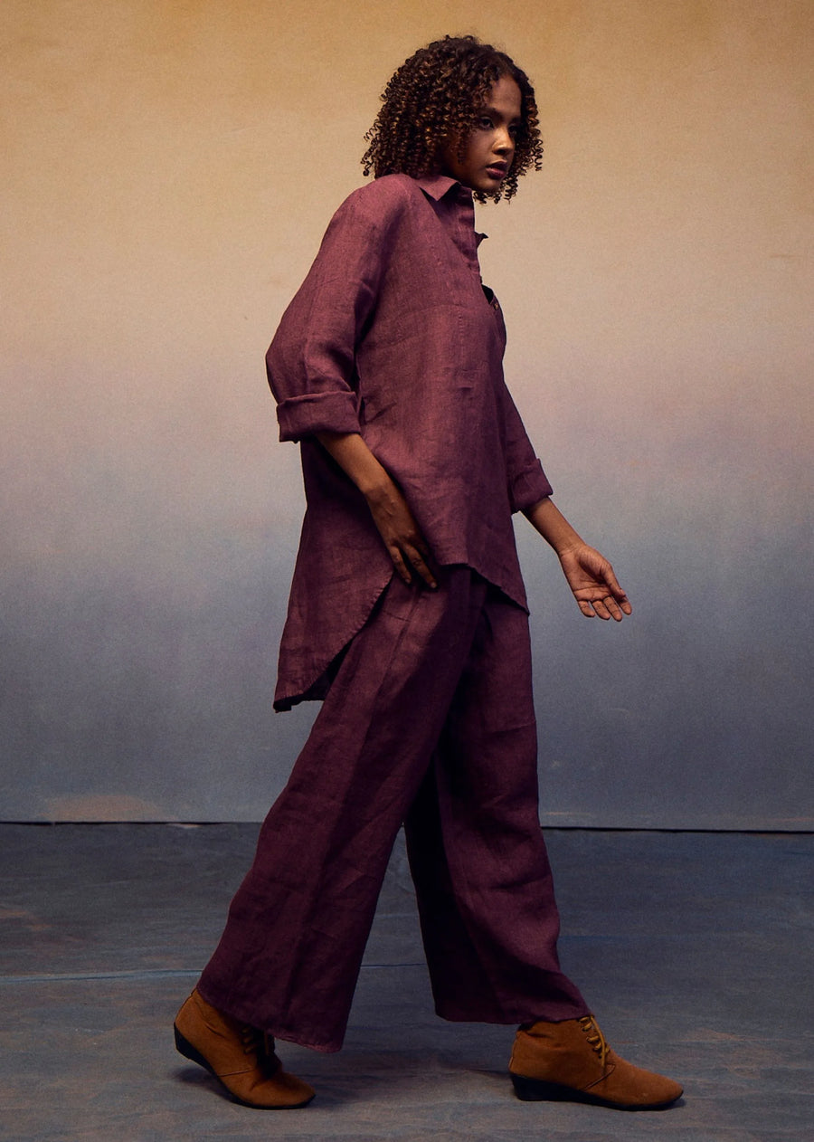 Oversized Set- Plum