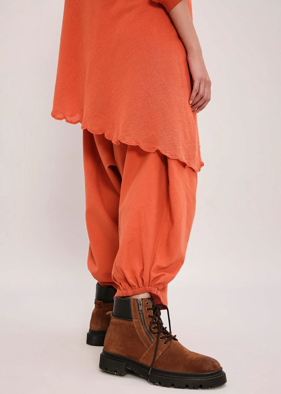 Capsule Edit Ribbed Scallop Tunic