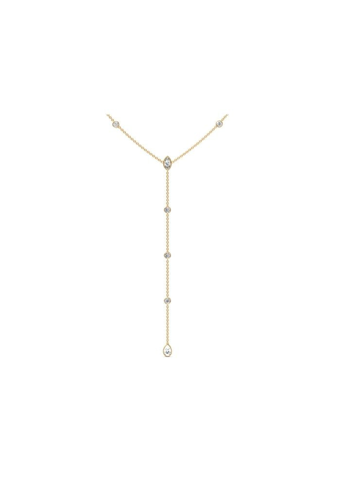 Product image of Yellow Gold, White Gold, Rose Gold 18K gold set with Etically Lab Grown Diamonds Celestial Neckpiece, curated by Only Ethikal