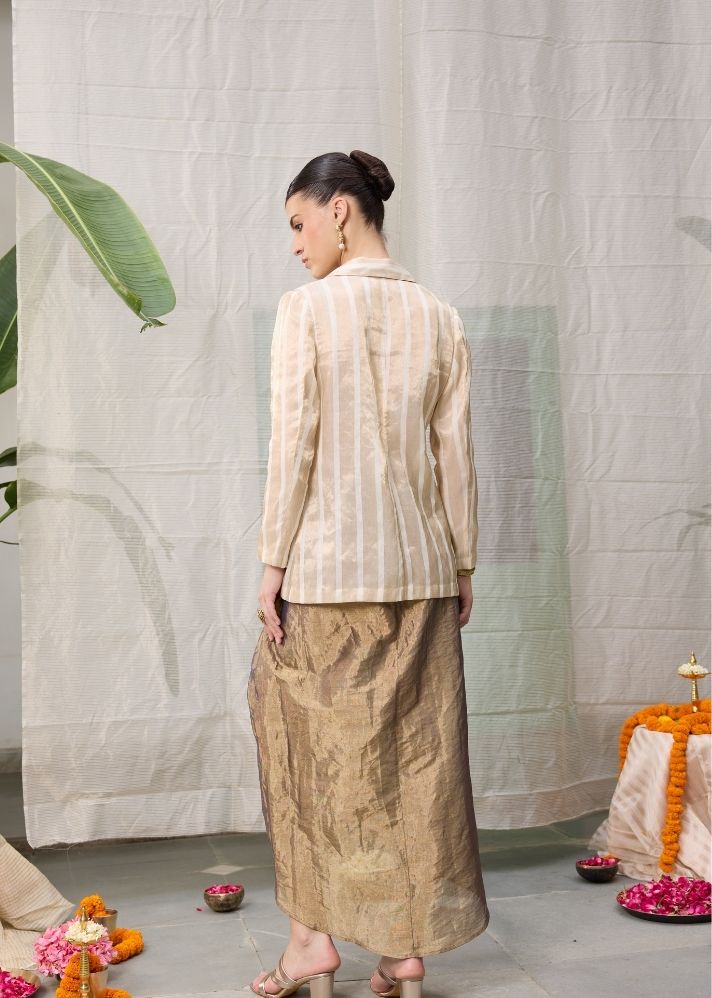 Gold Mrunal Skirt-Ra/Fe/51